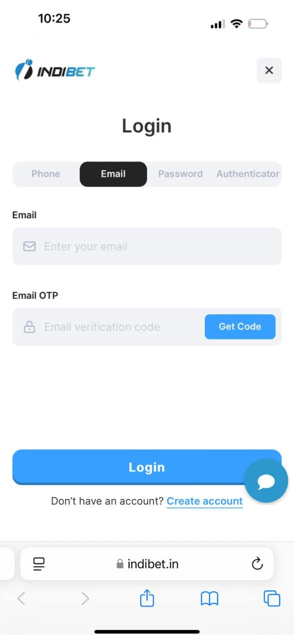 Log in to make a deposit.