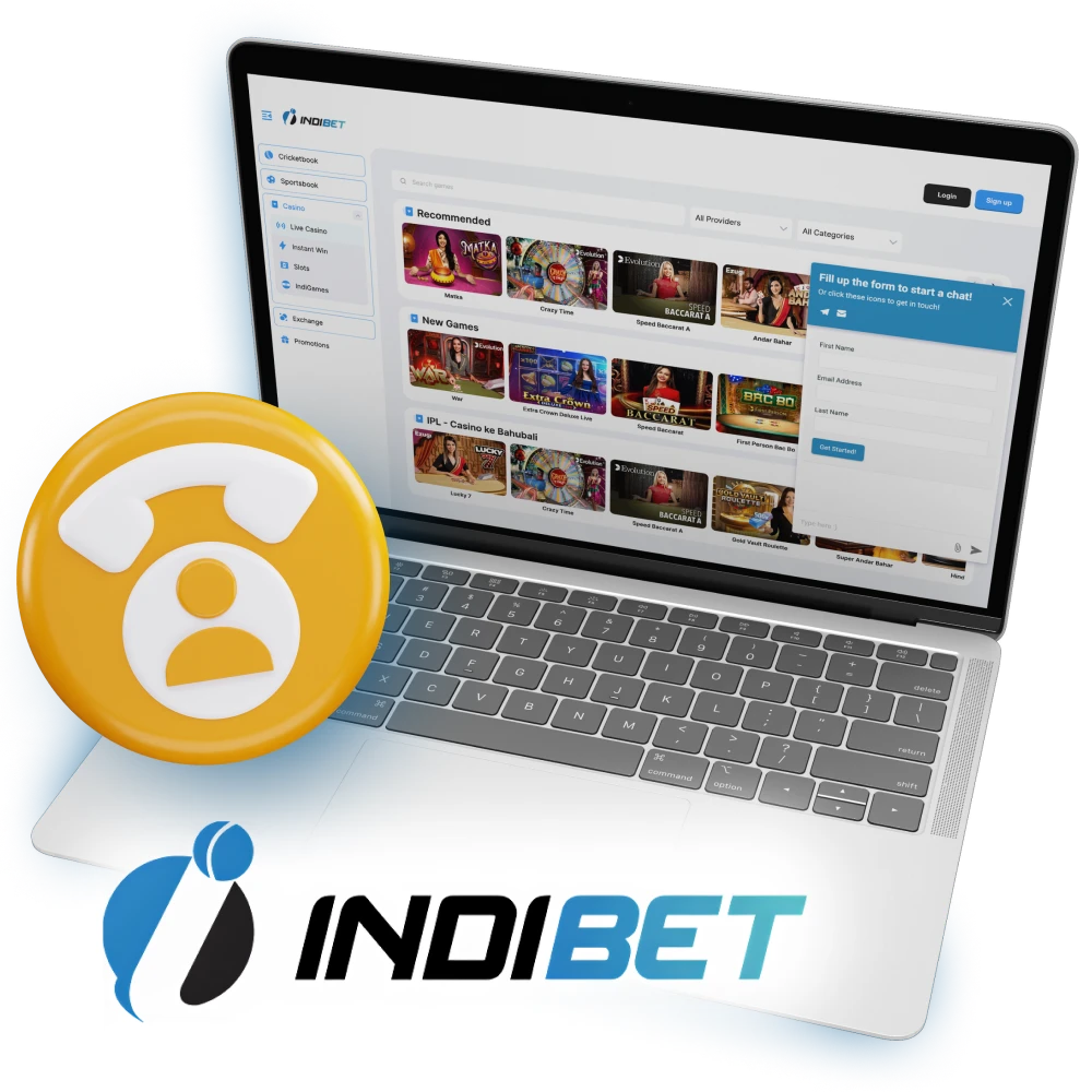 The Indibet support team is available to assist you whenever you need a hand.