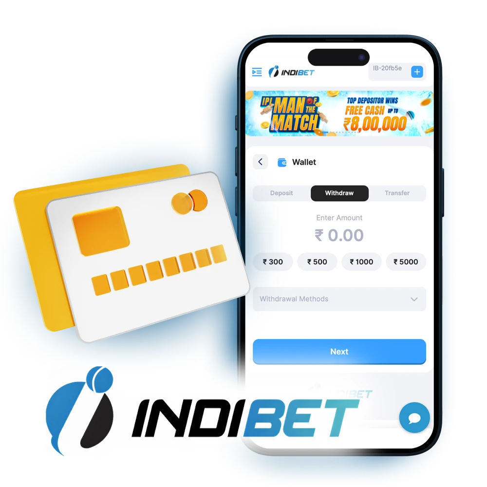 Enjoy a seamless and stress-free withdrawal experience at Indibet.