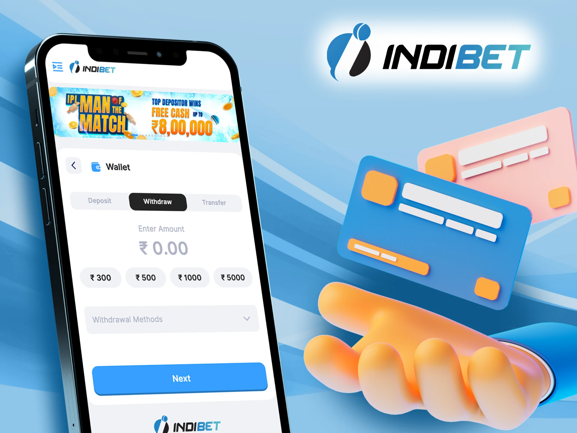 Explore the different ways you can receive your funds.
