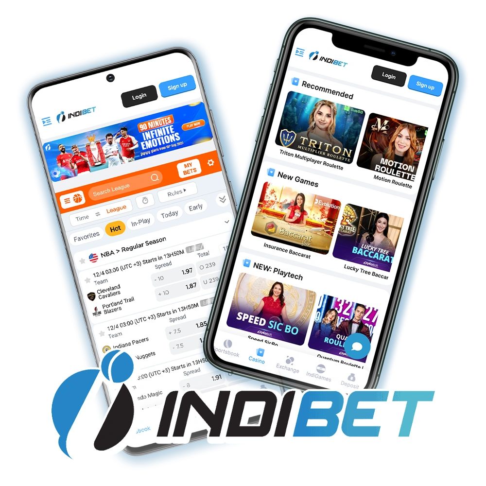 Download the IndiBet app to enjoy a seamless gaming experience wherever you are.