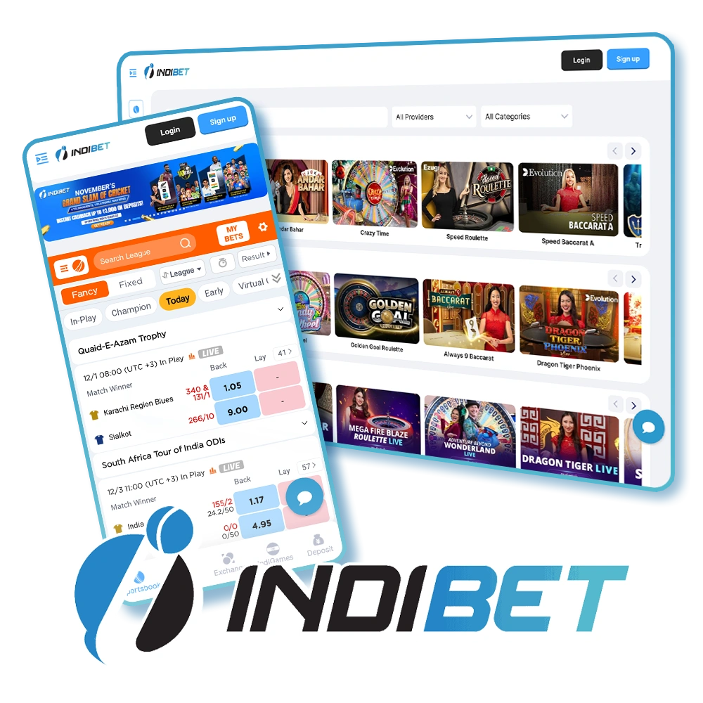 Sign up with IndiBet today and jump straight into your favorite casino titles.