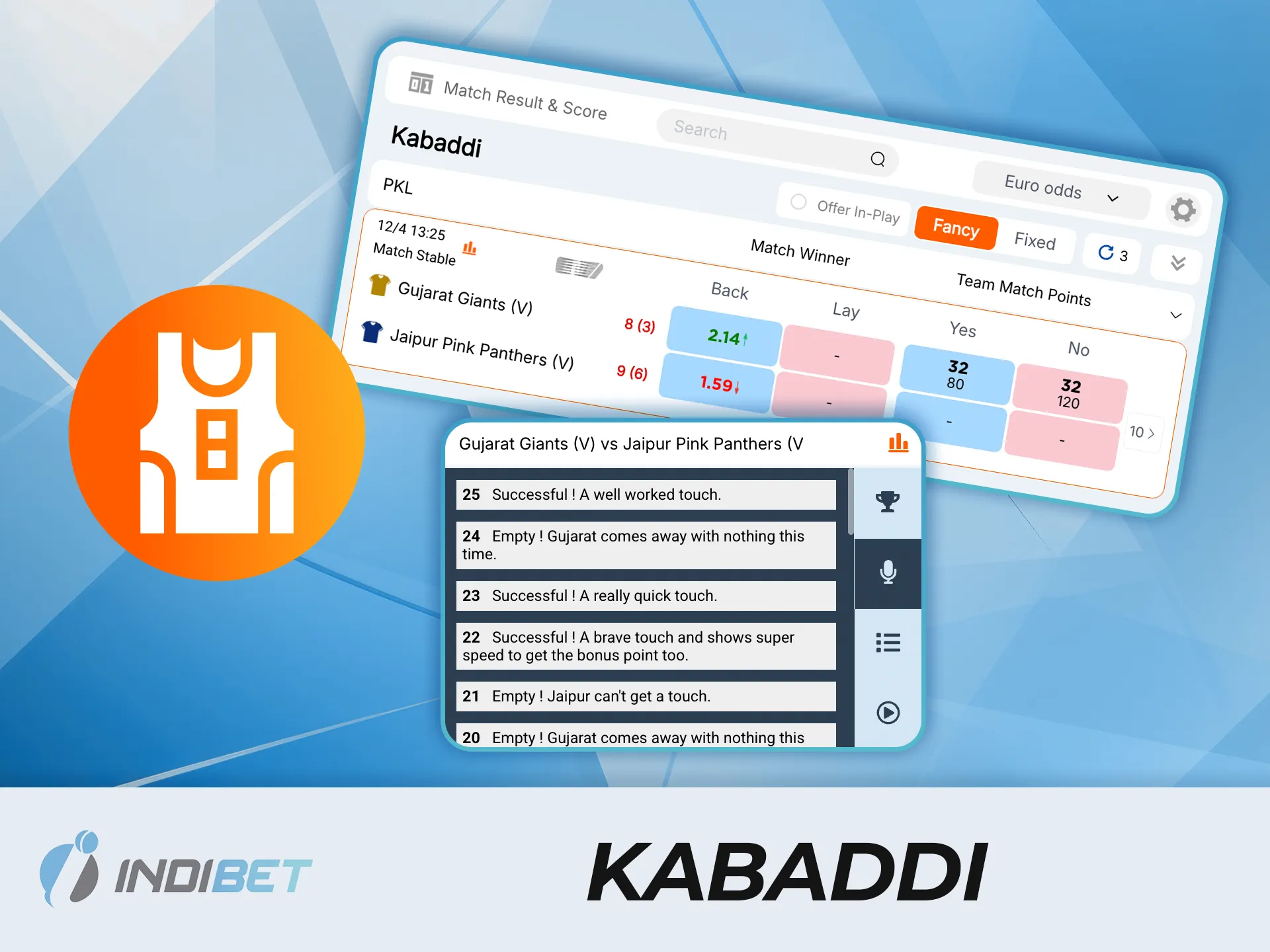 Get in on the action with Kabaddi betting at IndiBet and start winning today.