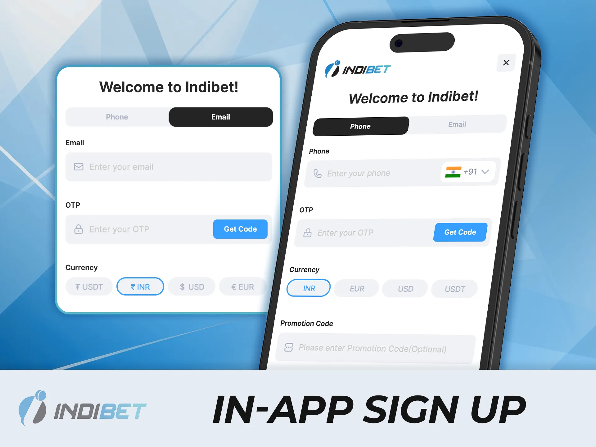 Download the IndiBet app and create your account today for a seamless gaming experience.